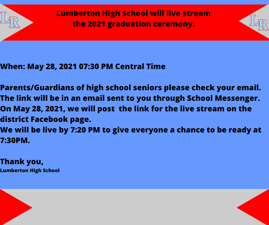 LHS Live Stream Information